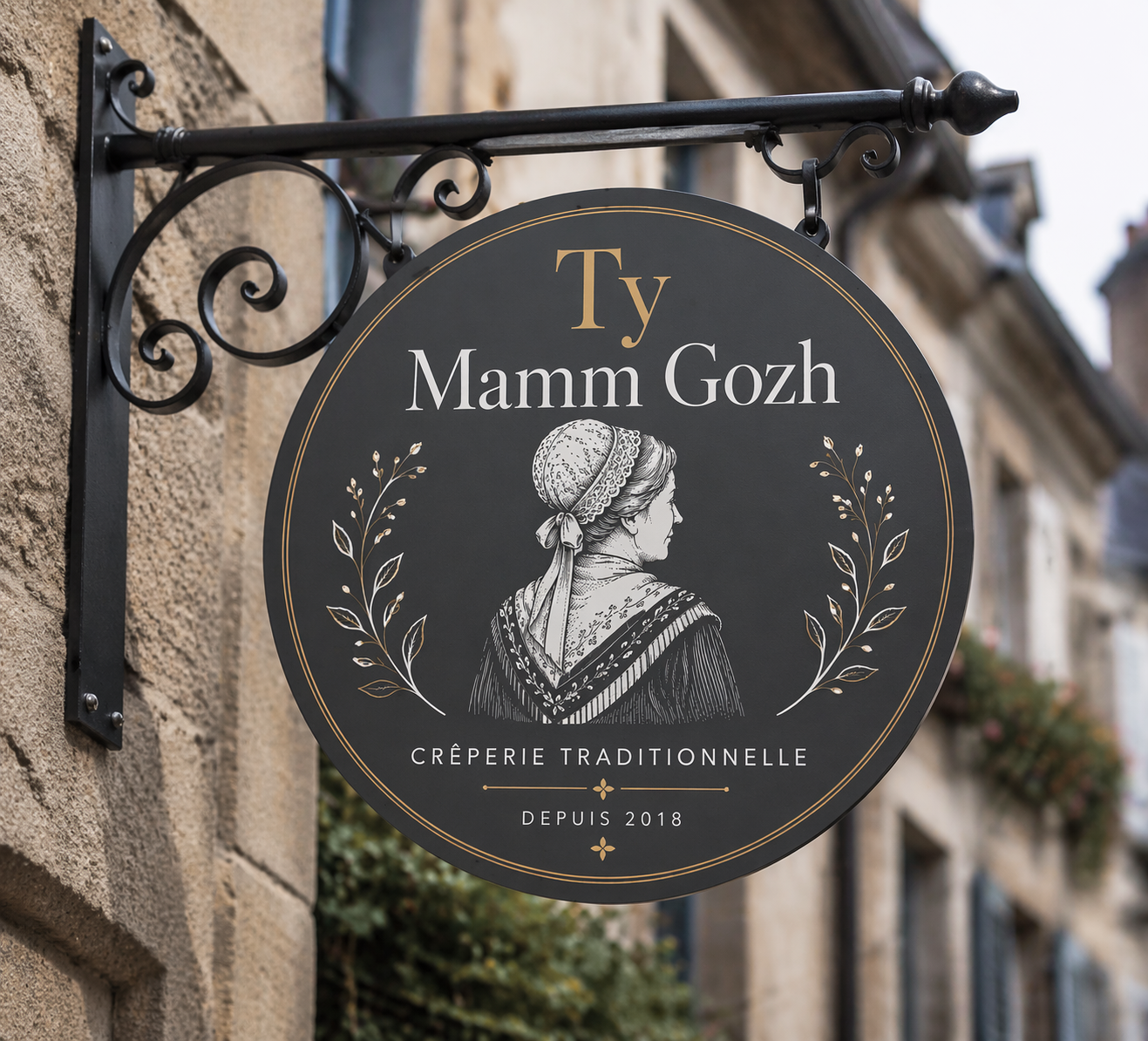 Création logo Ty Mamm Gozh Création logo Ty Mamm Gozh